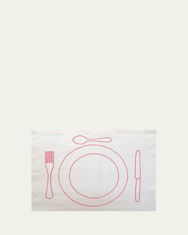 Solo Minimaliste Natural Linen Placemat